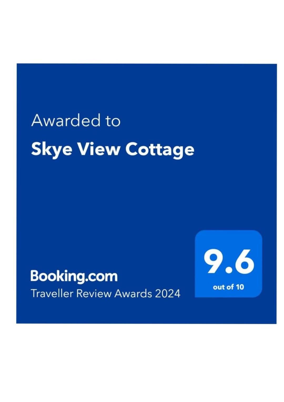 Skye View Cottage Portree Eksteriør bilde
